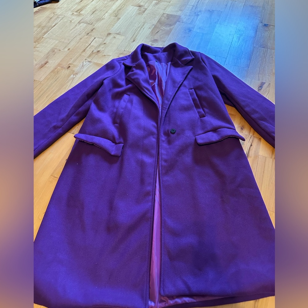 Amethyst Purple Winter Coat